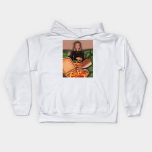 Pizza Friday Kids Hoodie